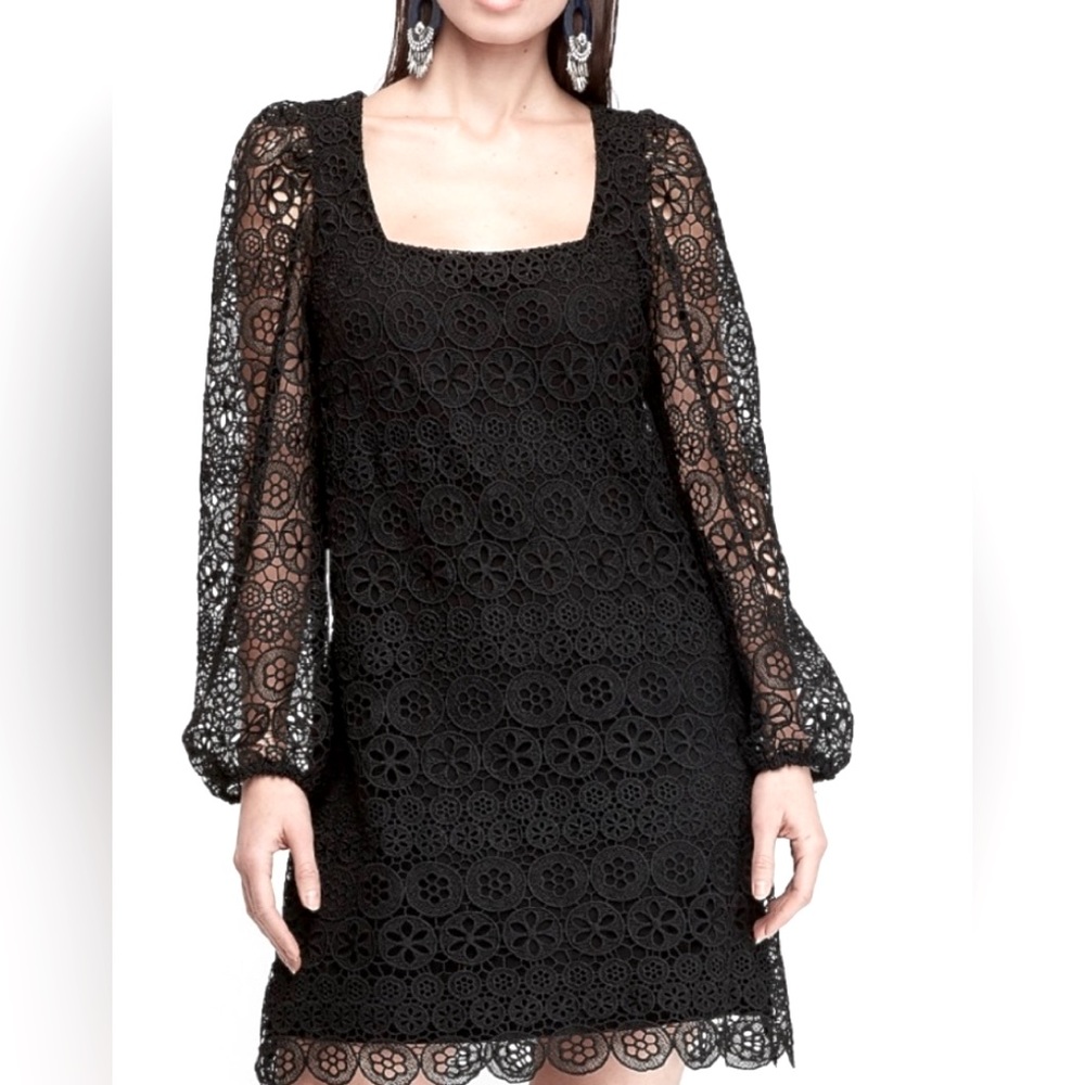 Express Lace Crochet Dress NWT